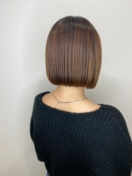 フリーダム マティーニ 姫路駅前店(freedom martini) パツッとボブ　韓国