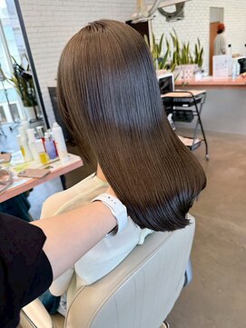 ディフィーノ 青山(DIFINO) 【DIFINO 青山】透明感カラー/艶髪ストレート/髪質改善