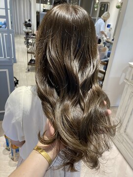 シェノン 赤羽店(CHAINON) イルミナカラーオリーブグレージュブリーチ無し赤羽美容室