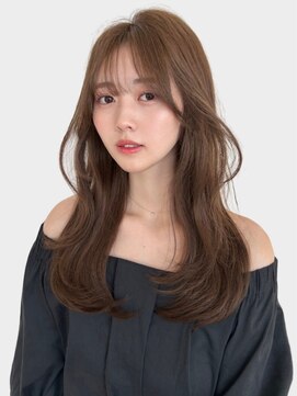 ユーフォリア 銀座(Euphoria) レイヤー/韓国ヘア/ヘーゼルベージュ/2waybang/銀座