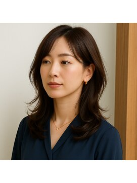 スープレックス ヘアーデザイン(SOUPREX HAIR DESIGN) セミロングレイヤー　ナチュラルスタイル　20代 30代 40代 50代