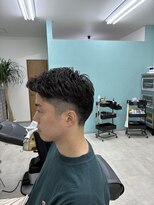 サムズヘア(Sam's hair)&nbsp;メンズカットショートナチュラルパーマ