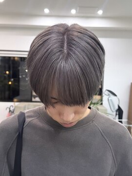 ノートエートル 西金沢(Nought etre) グレージュカラー10代20代30代ブリーチカラー