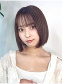 切りっぱなしボブ/内巻きボブ【銀座】