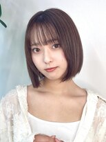 グラフ 銀座(GRAFF)&nbsp;切りっぱなしボブ/内巻きボブ【銀座】