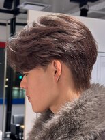 オーシャントーキョー 神戸(OCEAN TOKYO KOBE)&nbsp;ピンクグレーブラウンニュアンスセンターパート