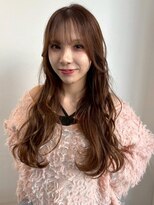 アンニュ(annuy)&nbsp;ブラウンベージュ 艶髪 20代 10代 顔周りカット 髪質改善 透明感