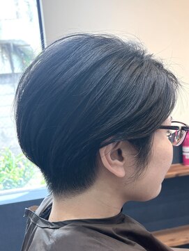マイティー(Mighty) 襟足刈り上げショートボブ