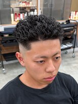 ルースト 南堀江店(ROOST)&nbsp;MEN’S/リバースセンターパート/ニュアンスパーマ/南堀江