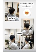 ヘアーメイク マーズ 売布店(Hair Make Mars) 刈り上げ×リバーススタイル