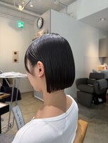 アヴァンスアンス 広島袋町店(AVANCE.ens)&nbsp;【 切りっぱなしボブ 】