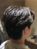 エクファフォーメンホワイト 大津 南草津(EX-FA FOR MEN WHITE) リバースセンターパート/ニュアンスウルフ/ダウンバング/瀬田