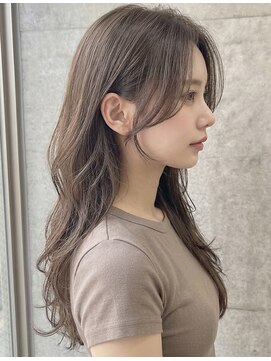 カバーヘア ブリス 戸田公園西口店(COVER HAIR bliss) 夏カラーブリーチなしアッシュベージュ/ウルフレイヤーp戸田公園