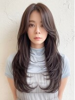 リタ 枚方(Rita)&nbsp;縮毛矯正×レイヤーロングヘアー韓国風