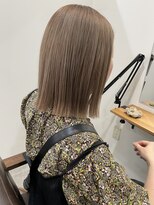 ランガリ ヘアアンドスパ(Rangali Hair&Spa)&nbsp;【別府ランガリ】まろやかベージュ 縮毛矯正・ブリーチ履歴あり