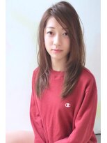 クーラ(Cura)&nbsp;【Cura　小川雄基】　ナチュラルでも抜け感のあるストレート