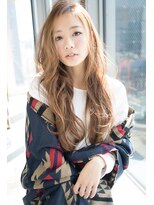 ローラン(ROULAND)&nbsp;ロング】タンバルモリワンサイドセミウェットグレージュ