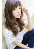 【Laffy】アンニュイカールのくせ毛風ロング☆