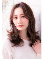 ソア 武蔵小杉(SOAR)&nbsp;毛先パーマネオウルフ小顔外ハネボブアッシュブラウン