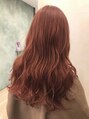 アグ ヘアー ロロ 盛岡店(Agu hair lolo) ブリーチとカラーでピンクブラウン