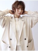 カラーで魅せるショートボブ