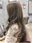 《Chloe/倉敷》　ロングレイヤー♪　　色（ピンクアッシュ）