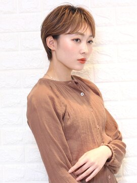 ムム(mumu) ショートスタイル/ブラウン/20代30代40代50代