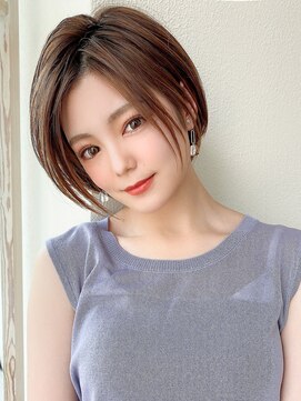 ラルユー 金山(LallYou) 大人可愛い/30代40代50代/レイヤーカット/前髪/ボブ/ショート