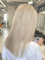 ペレ 渋谷(PELE)&nbsp;K38_ミルクティーブロンド ブリーチ2回~