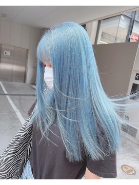 ジルバイジゼル(JILL by GiseL) K_2 ペールブルー/水色カラー