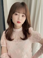 フォルテリノ ナゴヤ(FORTE Lino)&nbsp;韓国前髪顔まわり×ショコラアッシュヘルシースタイル【金山】