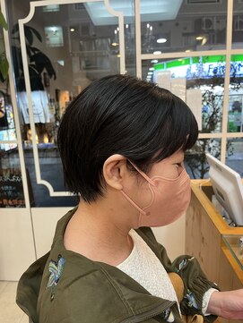 ヘアーアンドメイク エクリ 不動前店(Hair&Make equri) 【不動前美容室】ショートボブ・ショートヘア