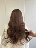 ガリカ シーム(Gallica/SEAM)&nbsp;【桑原雪音】透け感ベージュブラウン/ブリーチなしダブルカラー