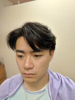 スマイル(Smile)&nbsp;七三分け カルマショート ツーブロック バーバースキンフェード