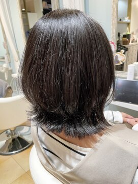 グローリープラス(Glory+plus) クビレミディアム×シルエット縮毛矯正