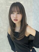 マウル 栄(MAEUL)&nbsp;レイヤーカット　韓国ヘア