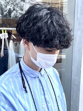キングオブヘアバイノイズアンドフィフス 京都駅前店(KING of hair by NOISM&fifth) 波巻きスパイラルパーママッシュショート無造作パーマ刈り上げ
