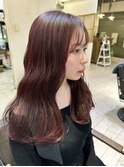 〈Lilly勝田台 佐藤愛〉トレンド ボルドーブラウン