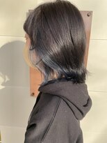 ジェムバイアルテフィーチェ(gem by artefice)&nbsp;外ハネボブ@インナーカラー