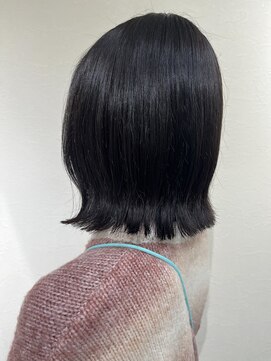 ヘアー ホスピタル ソアン(hair hospital soan) ナチュラルブラック　×  BOB