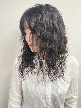 ウクラ バイ レシッド 池袋(uchla by rcid) 海外風お洒落パーマスタイル/エアリーカール/エアウェーブパーマ