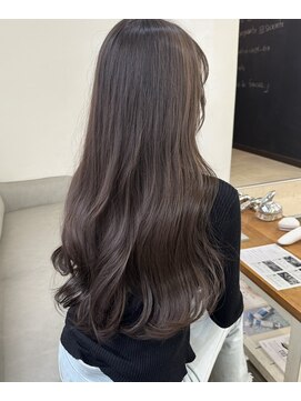 カラ フクオカ(Cara FUKUOKA) 【マロンブラウン&ローレイヤー】《髪質改善うる髪カラー》