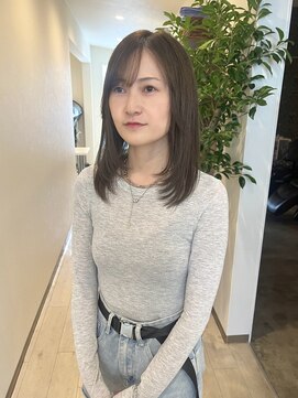 スウィートラヴィール(Sweet Ravir) オリーブグレージュ×サイドレイヤー☆