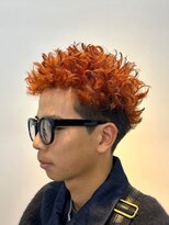 クワトロ オム 大阪梅田(QUATTRO HOMME)&nbsp;仏陀パーマ/テーパーフェード/ハイトーン