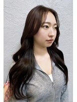 アヴァンス 西田辺(AVANCE.) ピンクブラウンカラー、レイヤーカット