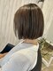 ルート(Root)の写真/【真酸性ストレート】細くならない髪へ☆細くなってきた髪にもナチュラルに仕上げます。輝く髪で魅力的に！