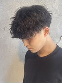 メンズマッシュシャドウパーマニュアンス群馬高崎眉毛韓国