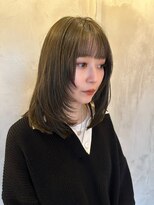 リリアーナ(LILIANA)&nbsp;池袋 イルミナカラー 透明感 フェイスレイヤー ミディアム♪