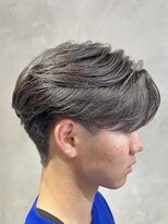 ニコ トウキョウ ヨコハマ(nico)&nbsp;センターパートニュアンスパーマメンズカットカルマパーマ