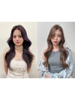 【中野駅徒歩1分】トレンドに合わせた透明感カラーが得意！ダメージレスのカラー取り揃えてます！